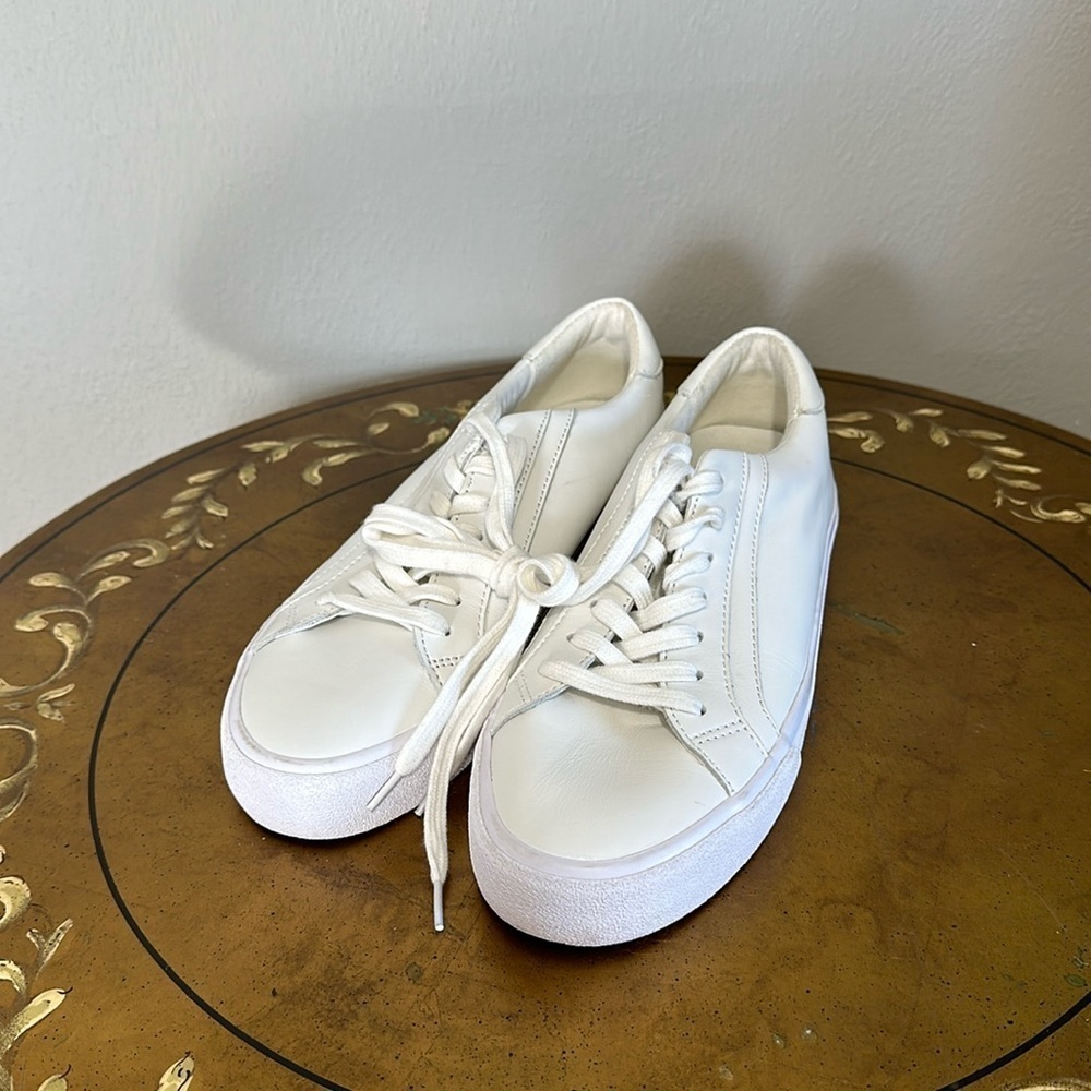 Madewell white leather sneakers - Picture 1 of 6